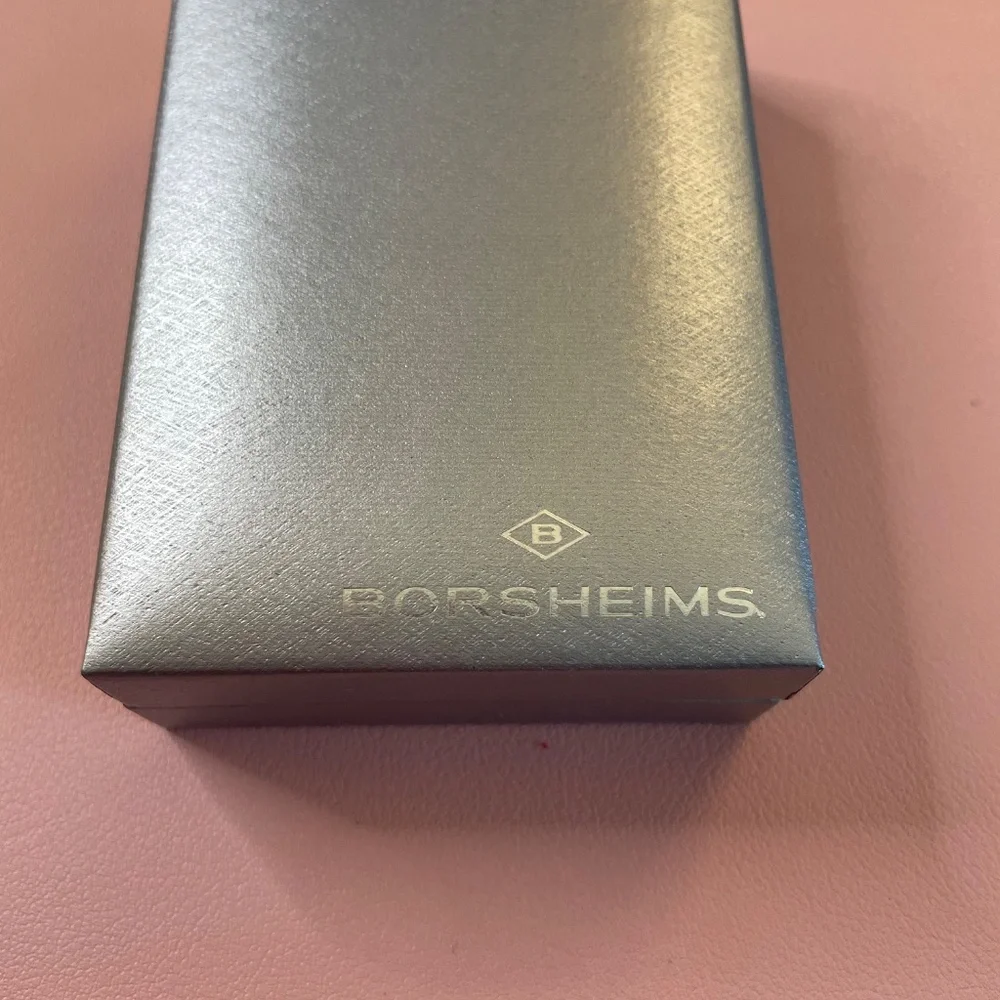 Borsheims Sterling Silver Love Knot Pendant, 18" - Picture 4 of 4